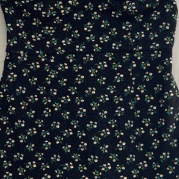 Anthropologie X Hutch Black Floral dress - Picture 11 of 14